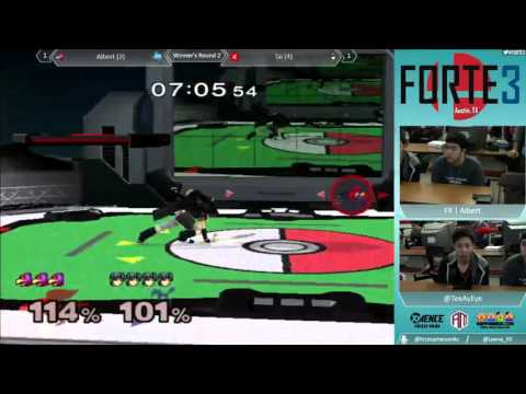 Forte3 WR2: FX | Albert (Falco) vs Tai (Marth)