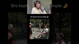 she wasn't talking to him