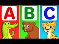 Learn Alphabet For Kids With Animals ABC Song ABCD Educational Videos By RV AppStudios