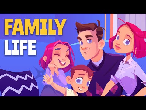 Family Life - Basic English conversation for Daily life