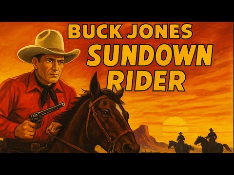 🌵🤠 Wednesday Night Western  Buck Jones in Sundown Rider 🌅🐎
