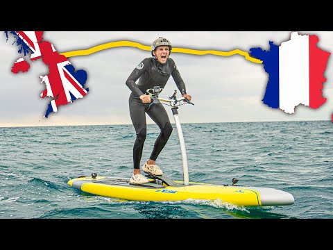 JE TRAVERSE LA MANCHE EN TROTTINETTE ! (Angleterre - France)