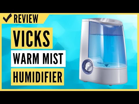 Vicks Warm Mist Humidifier, Medium to Large Rooms Review