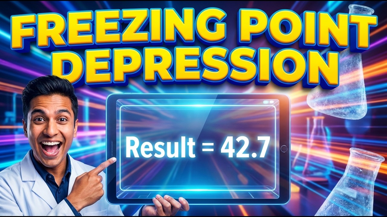 Freezing Point Depression Interactive Calculator
