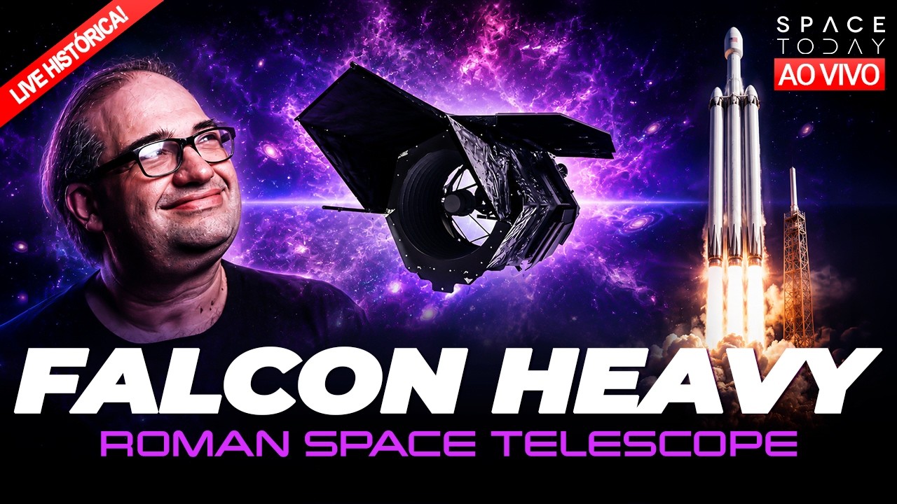 O LANÇAMENTO CIENTÍFICO MAIS IMPORTANTE DO ANO: NANCY GRACE ROMAN DECOLA NO FALCON HEAVY !!!!!!!