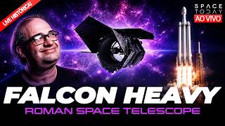 O LANÇAMENTO CIENTÍFICO MAIS IMPORTANTE DO ANO: NANCY GRACE ROMAN DECOLA NO FALCON HEAVY !!!!!!!
