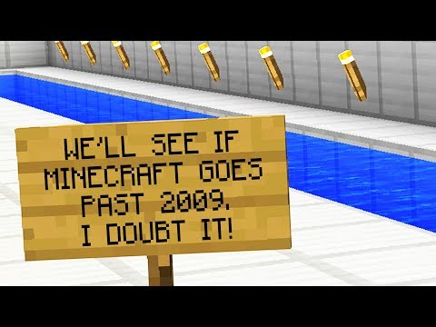 THE OLDEST MINECRAFT MULTIPLAYER MAP...