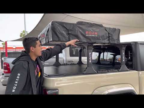 Jeep Gladiator Overland Build: Tonneau Cover, Bed Rack, & Rooftop Tent