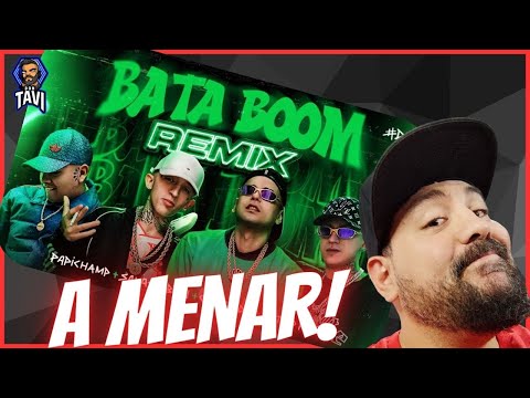 REACCION A Papichamp, Salastkbron, Gusty dj, Cotto Rng - Bata Boom (Remix) (Video Oficial)