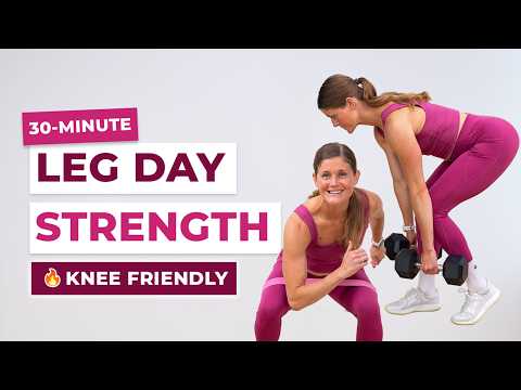 30-Minute Knee-Friendly Leg Workout (No Lunges | No Jumping)