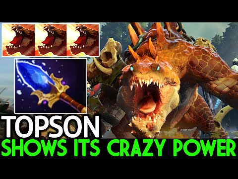 TOPSON [Primal Beast] Shows Its Crazy Power New Imba Scepter Dota 2