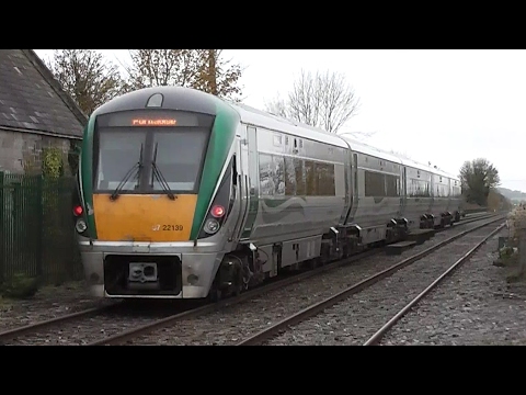 Irish Rail 22000 Class Intercity Train 22139 - Monasterevin, Kildare