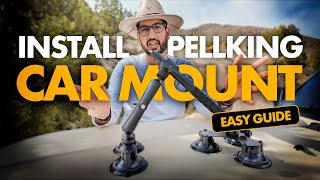 How To Install PellKing Suction Car Mount Kit