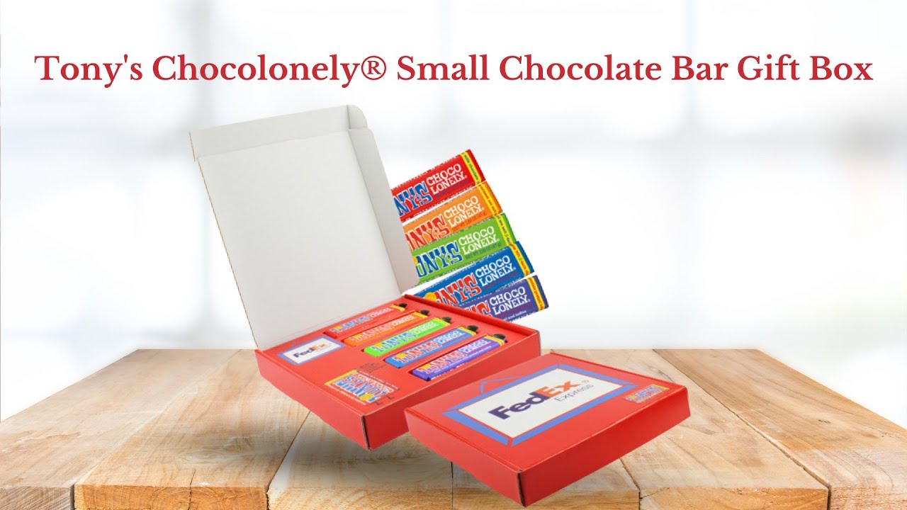 Tony's Chocolonely Small Chocolate Bar Gift Box