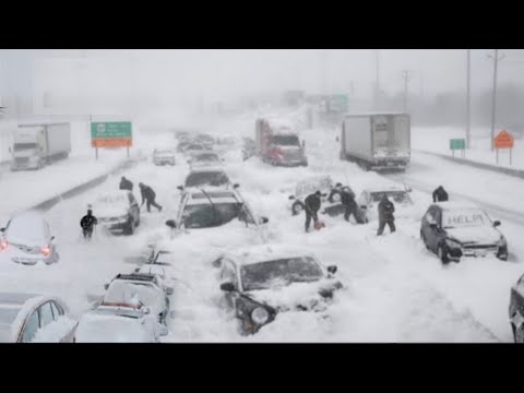 Chaos in Croatia and Hungary | Unprecedented Snowstorm Paralyzes All Access