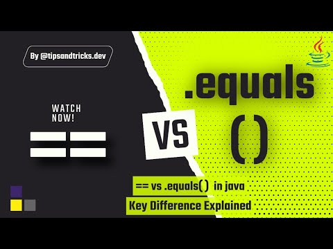 Java Vs Equals The Difference Every Developer Should Know