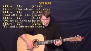 Thanksgiving Song (Mary Chapin Carpenter) Strum Guitar Cover Lesson with Chords/Lyrics