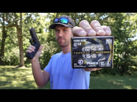 NEW Federal PUNCH Ammo Test! Better Than HST?!
