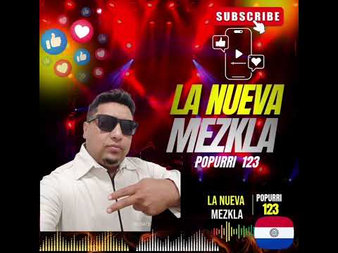LA NUEVA MEZKLA 2025 POPURRI 123 DISEÑO GRÁFICO DJ KARLOS DESDE RETIRO ????????????????????????