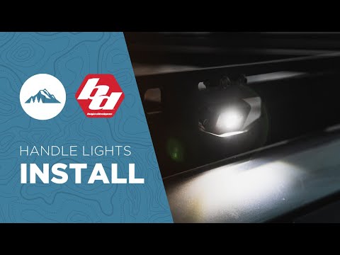 Installing Baja Designs Rock Lights on a Sherpa Equipment Co Roof rack