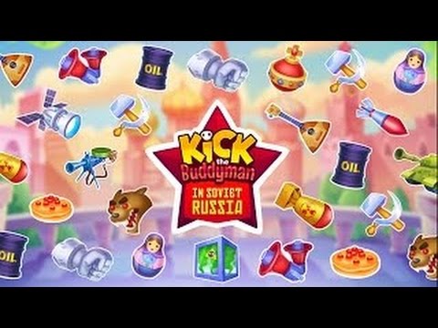 Kick the Buddyman: In Soviet Russia - Gameplay Walkthrough Part 2 - Free Weapons (iOS)