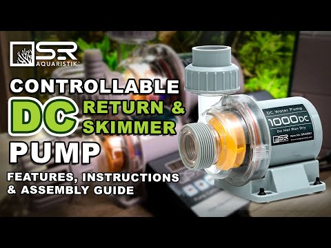 Adjustable DC Water Pump for Aquariums and Features | SR Aquaristik