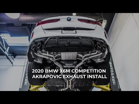 Clinton's 2020 BMW X6M Competition Gets An Akrapovic Titanium Exhaust
