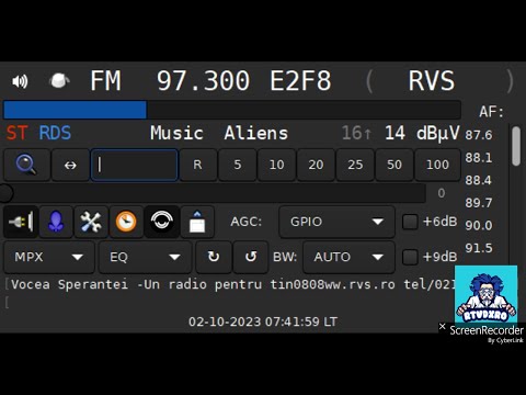 FM DX Band scan ordinar in Bucuresti azimut Shumen - propagare sub medie -