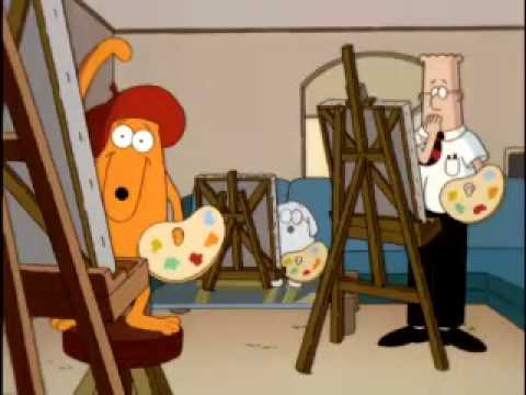 Dilbert - Engineer's Perspective of Art (Clip)