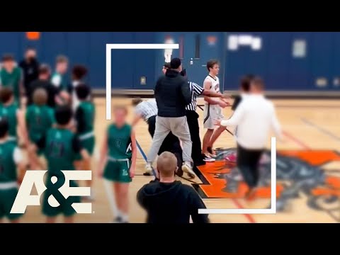 Angry Father Attacks Referee at Middle School Basketball Game | A&E