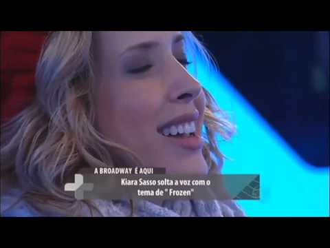 Kiara Sasso (Brazilian Ariel) sings "Let it Go  (Acappella)" - 2016