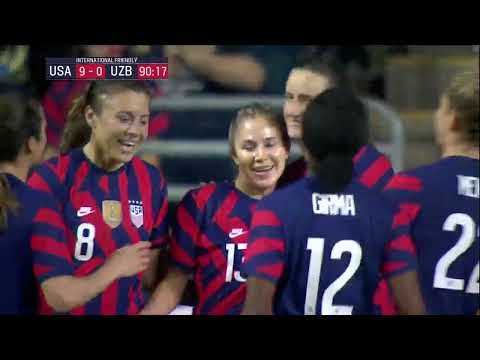 USWNT vs. Uzbekistan: Ashley Sanchez Goal - Apr. 12, 2022