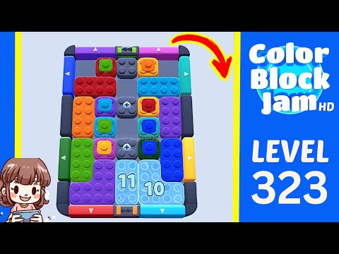 Color Block Jam Level 323 Solution Walkthrough