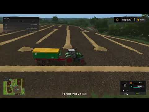 Farming simulator 17 timelapse #1 Thornton farm getting started