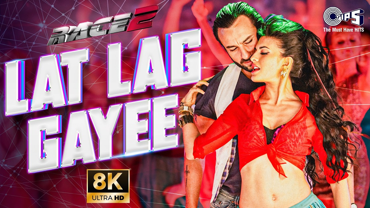 Lat Lag Gayee - 8K | Race 2 | Saif Ali Khan, Jacqueline | Benny Dayal, Shalmali | Pritam |Party Song