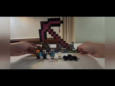 LEGO Minecraft The Pickaxe Mine 21277 Speed Build And Review