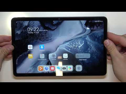 Huawei MatePad 10.4 2022 - How To Switch Off Flashlight
