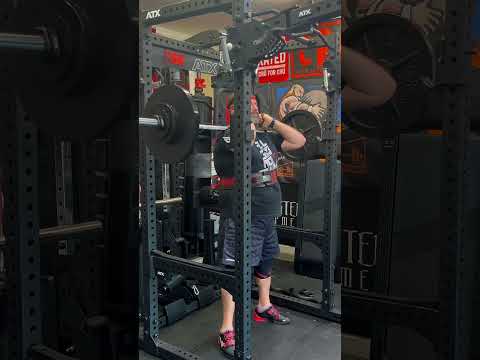 ATX 780 Series Rack in Action | Bulls Bar | Front Squats & Spoto Press