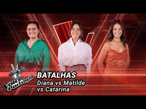 Diana vs Matilde vs Catarina - "Onde Vais" | The Battles | The Voice Portugal