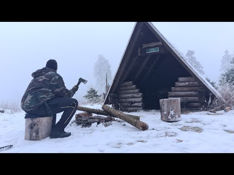 72-hour overnighter in the Thuringian Forest - 3 days of snow, ice and cold on the Rennsteig trail