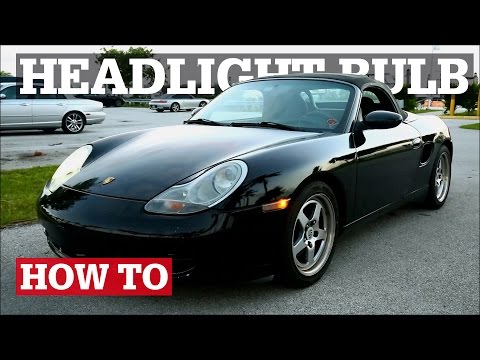 Porsche Boxster & 996 Headlight Bulb Replacement