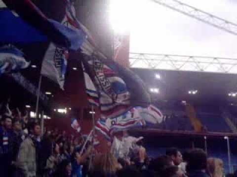 Sampdoria - Hellas Verona 2-0 L'entusiasmo della GRADINATA SUD