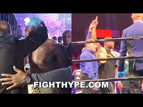 LIVE REACTION TO JEAN PASCAL DROPPING AND BEATING MARCUS BROWNE; BOTH SECONDS AFTER THE FIGHT