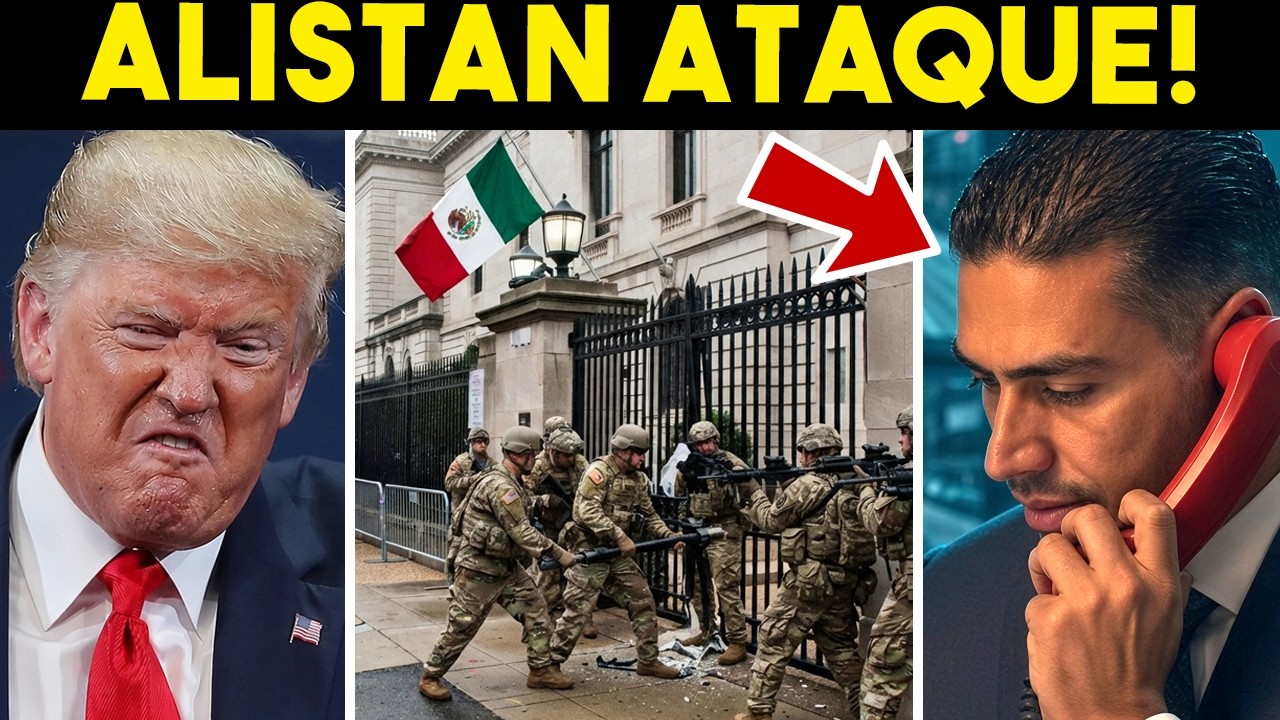 No aguanta más! VA GOLPE A EMBAJADAS en EEUU, Trump desesperado. Crece pleito por China.