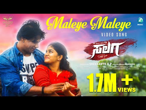 MALEYE MALEYE - 4K Video Song | SALAGA | Duniya Vijay | Sanjith Hegde | Charan Raj | A2Music