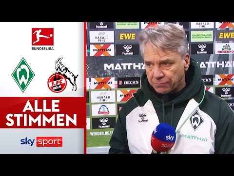 ALLE STIMMEN | SV Werder Bremen - 1. FC Köln | Bundesliga Interviews 2025/26