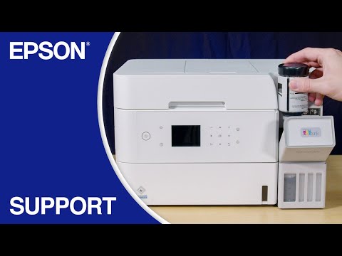 Filling the Ink Tanks