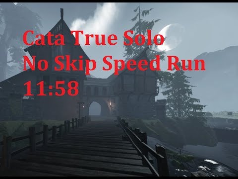 Cata True Solo - No Skip Speed Run - Engines of War (11:58)