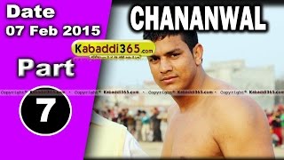 Chananwal (Barnala) Kabaddi Tournament 7 Feb 2015 Part 1 by Kabaddi365.c