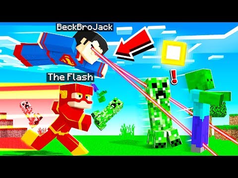 Playing MINECRAFT As The STRONGEST SUPERHERO! (overpowered)